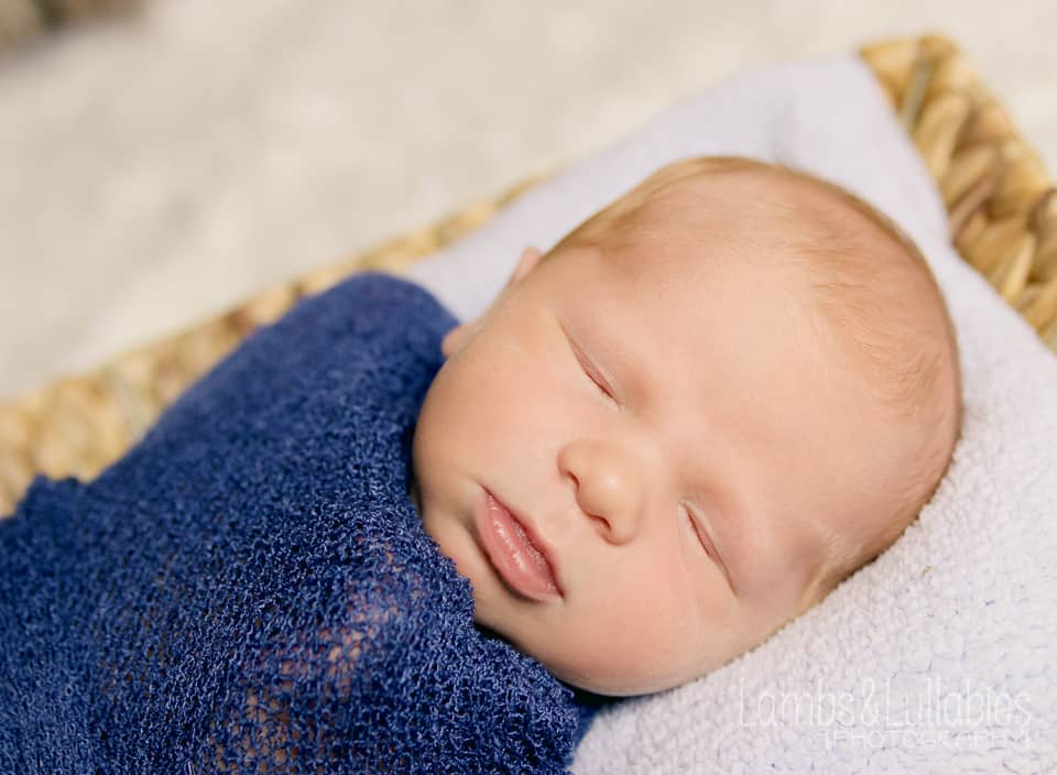 sweet sleeping newborn