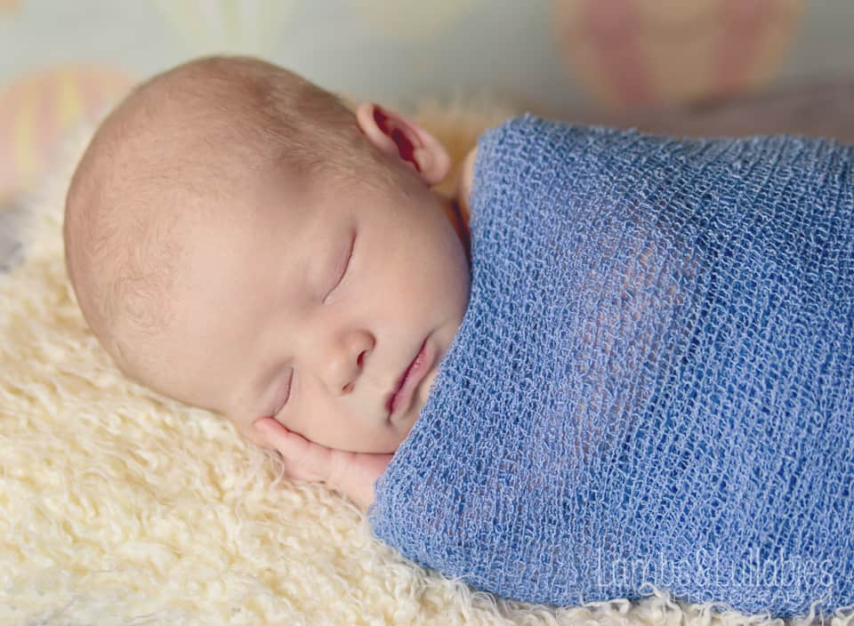 sweet sleeping newborn