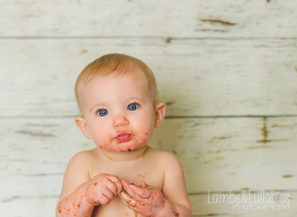 cute eating baby