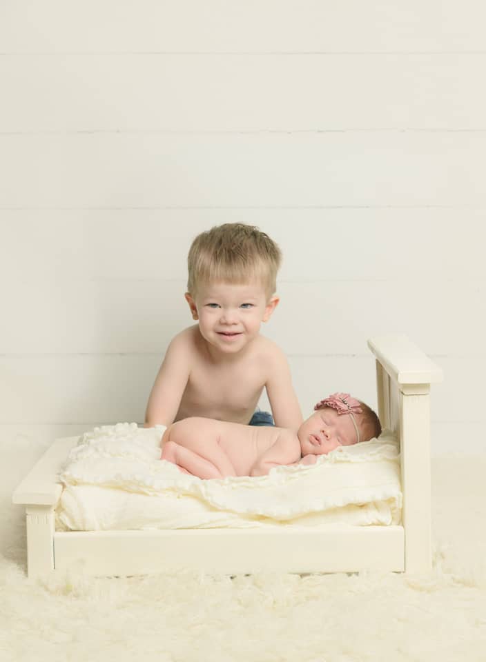 miami sibling newborn photo