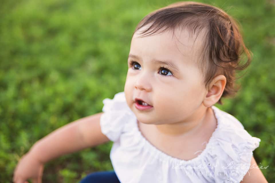 gorgeous baby girl 1 year old